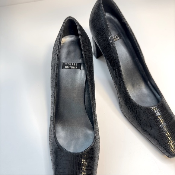 Stuart Weitzman Textured Heels - Picture 5 of 5